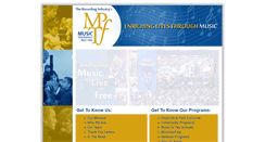 Desktop Screenshot of musicpf.org